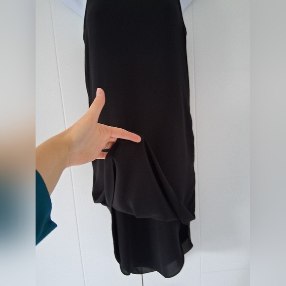 Wilfred/ Elegant Black Sleeveless Midi Dress/ Size US XXS - Picture 6 of 15